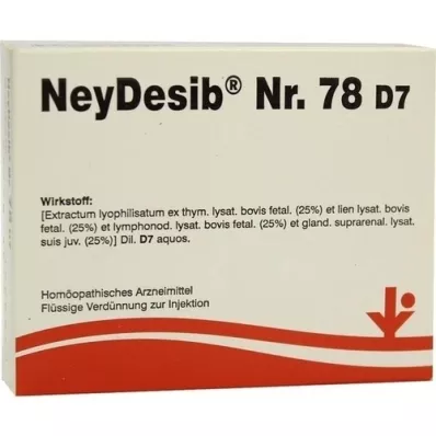 NEYDESIB No.78 D 7 Fiale, 5X2 ml