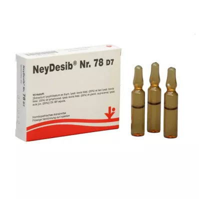 Neydesib No.78 D 7 fiale, 5X2 ml