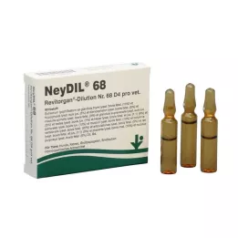NEYDIL N. 68 Revitorgan Dil.D 4 fiale per veterinario, 5X2 ml