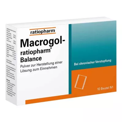 Macrogol ratiopharm Balance polvere per uso orale E.e. soluzione, 10 pz