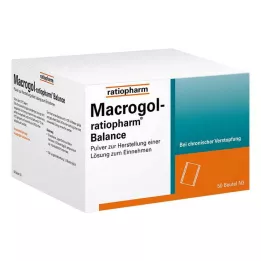 MACROGOL-ratiopharm Balance Plv.z.H.e.L.z.Einn., 50 pz