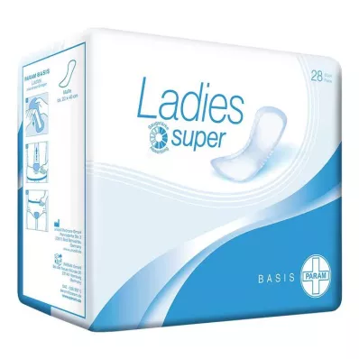 PARAM LADIES assorbenti per incontinenza Basis super, 28 pz PARAM LADIES assorbenti per incontinenza Basis super, 28 pz