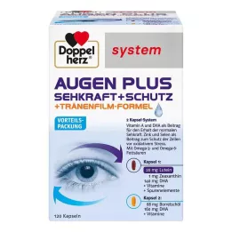 DOPPELHERZ Capsule del sistema Eyes plus vision+protection, 120 pezzi