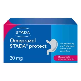 OMEPRAZOL STADA proteggere 20 mg compresse rivestite con enterici, 14 pz