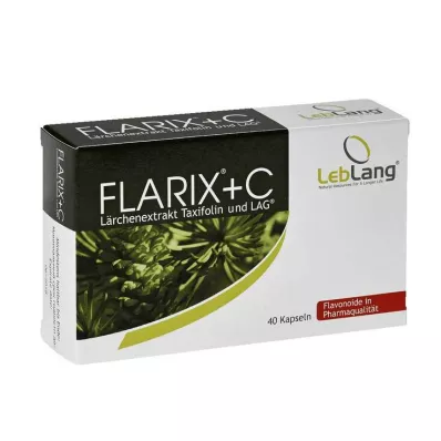 FLARIX+C Estratto di larice Taxifolin Capsule, 40 pz FLARIX+C Estratto di larice Taxifolin Capsule, 40 pz