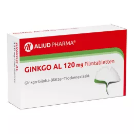 GINKGO AL 120 mg compresse rivestite con film, 30 pezzi