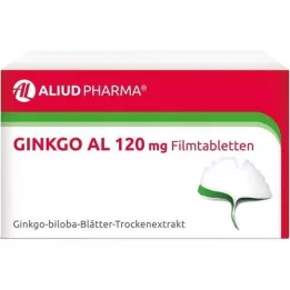 GINKGO AL 120 mg compresse rivestite con film, 60 pezzi