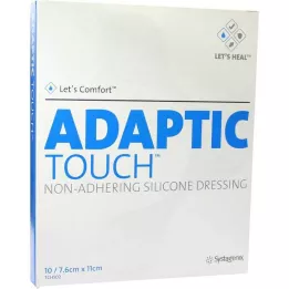 ADAPTIC Medicazione in silicone non adesiva Touch 7,6x11 cm, 10 pz