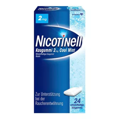 NICOTINELL Gomma da masticare Cool Mint 2 mg, 24 pz NICOTINELL Gomma da masticare Cool Mint 2 mg, 24 pz