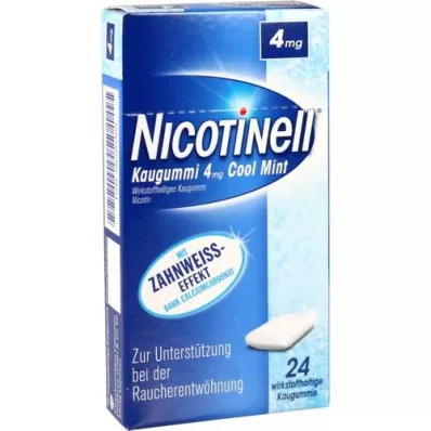 NICOTINELL Gomma da masticare Cool Mint 4 mg, 24 pz