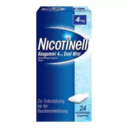 NICOTINELL Gomma da masticare Cool Mint 4 mg, 24 pz