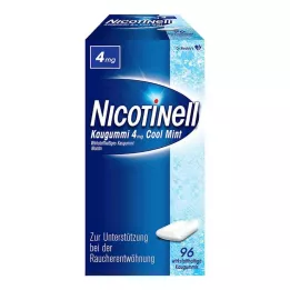 NICOTINELL Gomma da masticare Cool Mint 4 mg, 96 pz