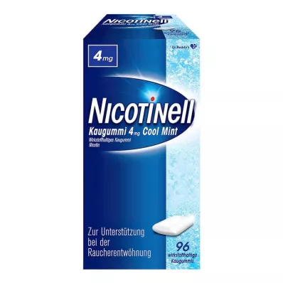 NICOTINELL Gomma da masticare Cool Mint 4 mg, 96 pz