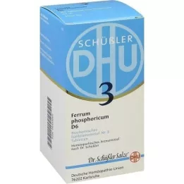 BIOCHEMIE DHU 3 Ferrum phosphoricum D 6 compresse, 420 pz