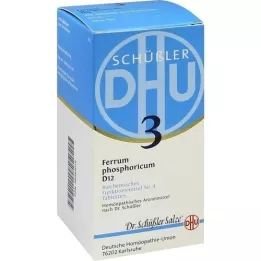 BIOCHEMIE DHU 3 Ferrum phosphoricum D 12 compresse, 420 pz