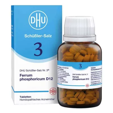 DHU Sale Schüßler n. 3 Ferrum fosforicum D12 compresse, 420 pz