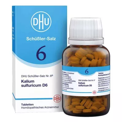 BIOCHEMIE DHU 6 Kalium sulphuricum D 6 compresse, 420 pz
