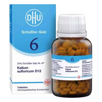 BIOCHEMIE DHU 6 Kalium sulphuricum D 12 compresse, 420 pz