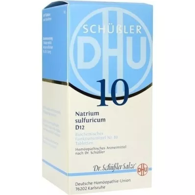 BIOCHEMIE DHU 10 Natrium sulphuricum D 12 compresse, 420 pz