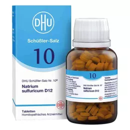 BIOCHEMIE DHU 10 Natrium sulphuricum D 12 compresse, 420 pz