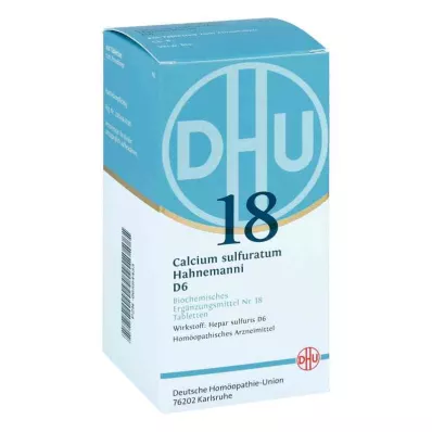BIOCHEMIE DHU 18 Calcium sulphuratum D 6 compresse, 420 pz