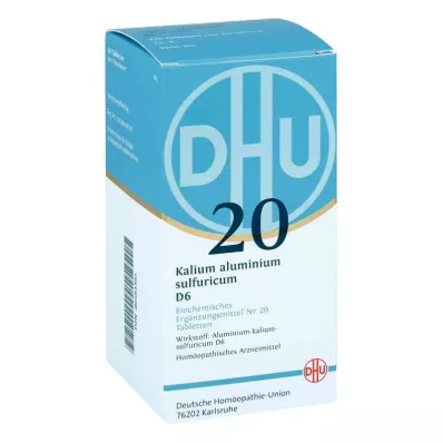 DHU 20 allume di potassiozolfo.Compresse D6 (420 pezzi)