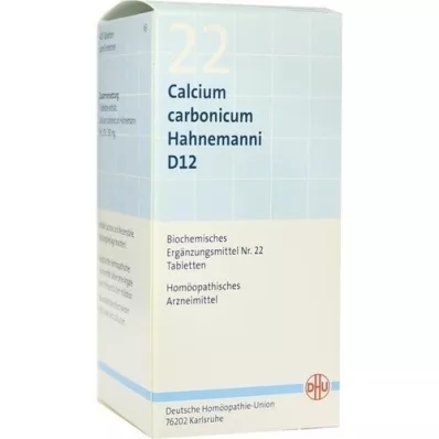 BIOCHEMIE DHU 22 Calcium carbonicum D 12 compresse, 420 pz