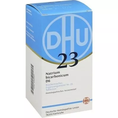 BIOCHEMIE DHU 23 Natrium bicarbonicum D 6 tbl, 420 pz