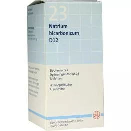 BIOCHEMIE DHU 23 Natrium bicarbonicum D 12 tbl, 420 pz