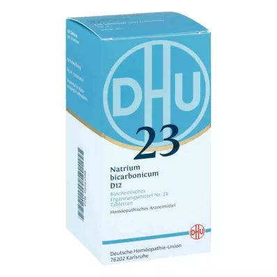 BIOCHEMIE DHU 23 Natrium bicarbonicum D 12 tbl, 420 pz