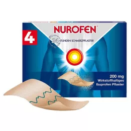 NUROFEN Cerotto antidolorifico per 24 ore da 200 mg, 4 pz