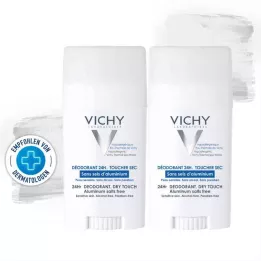 VICHY DEO Stick lenitivo per la pelle, 2X40 ml