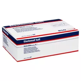 ELASTOMULL benda adesiva di fissaggio 8 cmx20 m, 6 pz