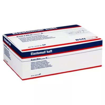ELASTOMULL benda adesiva di fissaggio 8 cmx20 m, 6 pz