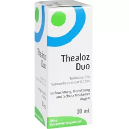 THEALOZ Duo gocce oculari, 10 ml