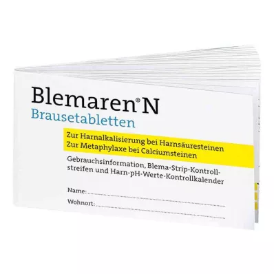 BLEMAREN N Strisce reattive del calendario di controllo, 27 pz