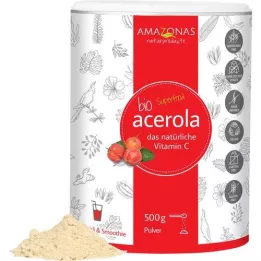 ACEROLA 100% Vit.C naturale pura biologica in polvere, 500 g