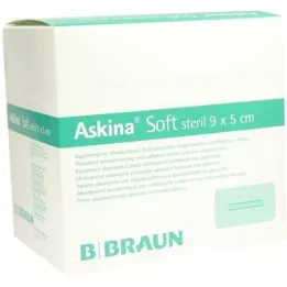 ASKINA Medicazione morbida per ferite 5x9 cm sterile, 50 pz