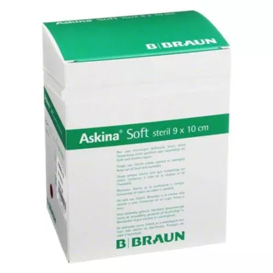 ASKINA Medicazione morbida per ferite 9x10 cm sterile, 50 pz