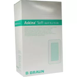ASKINA Medicazione morbida per ferite 9x15 cm sterile, 40 pz
