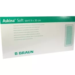 ASKINA Medicazione morbida per ferite 9x20 cm sterile, 30 pz