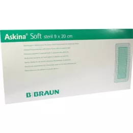 ASKINA Medicazione morbida per ferite 9x20 cm sterile, 30 pz