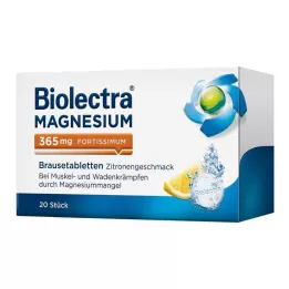 BIOLECTRA Magnesio 365 mg fortissimum lemon, 20 pz