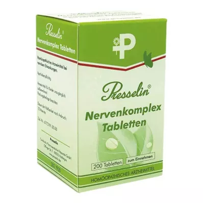 PRESSELIN Complesso nervoso in compresse, 200 pz
