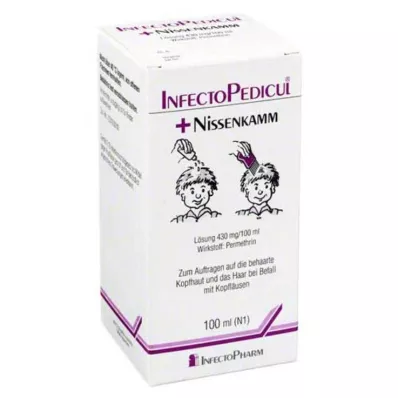 INFECTOPEDICUL Soluzione + pettine nit, 100 ml