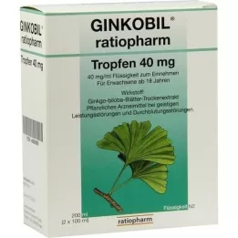 GINKOBIL-ratiopharm gocce 40 mg, 200 ml