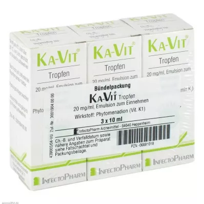KA VIT Gocce, 3X10 ml KA VIT Gocce, 3X10 ml