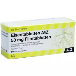 EISENTABLETTEN AbZ 50 mg compresse rivestite con film, 50 pz