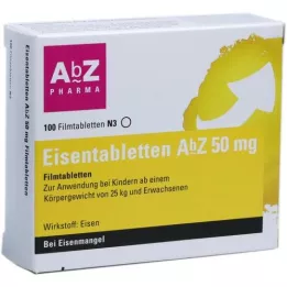 EISENTABLETTEN AbZ 50 mg compresse rivestite con film, 100 pz