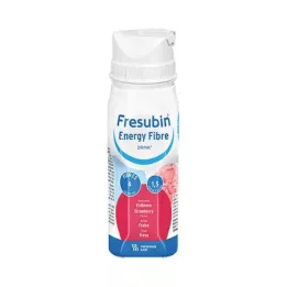 FRESUBIN ENERGY Fibra DRINK Bibita alla fragola, 4X200 ml